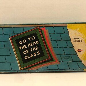 Go to the Head of the Class Board Game 1938